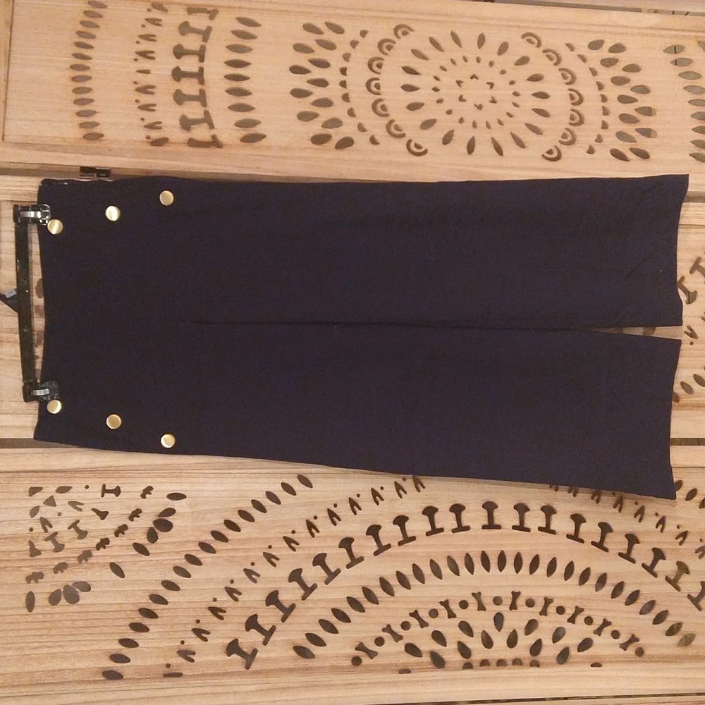 LOFT Navy Trousers